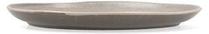 Plochá Mísa Bidasoa Gio Nepravidelný Šedý Keramický 26,5 cm (4 kusů)