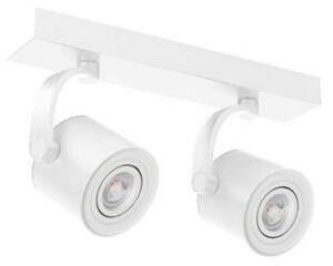 Stropní bodové přisazené svítidlo AZzardo Bross Arm 2 white AZ3502 GU10 2x35W 37cm IP20 bílé