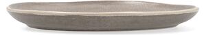 Plochá Mísa Bidasoa Gio Nepravidelný Šedý Keramický 20 cm (6 kusů)