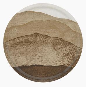 Kulatý podnos Joiku Beige 46 cm Marimekko