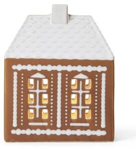 Porcelánový svícen Urbania Gingerbread Medium Kähler