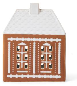 Porcelánový svícen Urbania Gingerbread Medium Kähler