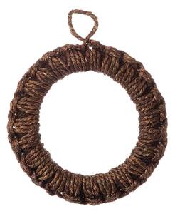 Přírodní podložka pod hrnec Rattan Dark Brown 14cm Ernst