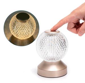 Aigostar-LED Stmívatelná nabíjecí lampa LED/1W/5V 2700/4000/6500K 1800mAh 13,5cm