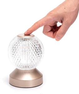 Aigostar-LED RGB Stmívatelná nabíjecí stolní lampa LED/1W/5V 1800mAh 13,5cm + DO