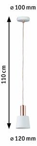 Paulmann 79656 - 1xE14/20W Lustr na lanku NEORDIC HALDAR 230V