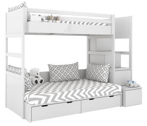 Dvojitý úložný šuplík pod patrovou postel SIMONE Zvolte variantu: Pod postel o rozměru 90x200 cm