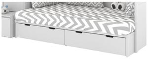 Dvojitý úložný šuplík pod patrovou postel SIMONE Varianta: Pod postel o rozměru 90x200 cm