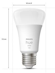 Základní sada Philips Hue WHITE 3xE27/9,5W 2700K + Hue bridge a dimmer switch