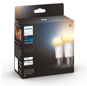 SADA 2xLED Stmívatelná žárovka Philips Hue WHITE AMBIANCE E27/8W/230V 2200-6500K