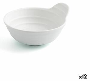 Miska Quid Select Bílý Plastické Melamin 11,5 x 5,5 cm (12 kusů) (Pack 12x)
