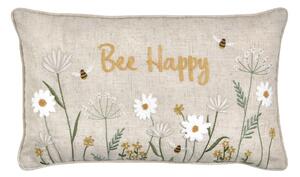Dekorační polštář 30x50 cm Bee Happy – Catherine Lansfield