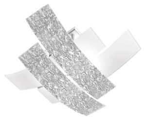 Gea Luce LARA P P arg - Stropní svítidlo LARA 2xE27/52W/230V 50 cm stříbrná