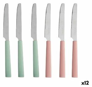 Kinvara Sada nožů Zelená Růžový Stříbřitý Nerezová ocel Plastické (12 kusů)