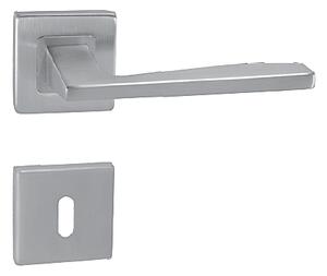 Dveřní kování MP Moderna - HR (BN - Broušená nerez), klika-klika, WC klíč, MP BN (broušená nerez)
