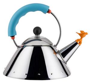 Nerezová konvice Bird Light Blue 1 L Alessi