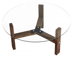 Hanah Home Konferenční stolek Drone ořech