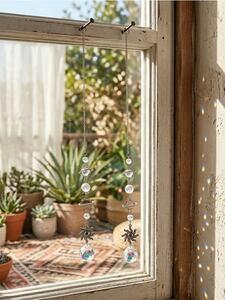 Sinsay - Závěsná zahradní dekorace suncatcher s krystaly 2 pack - bílá