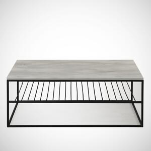 Hanah Home Konferenční stolek Etna šedý