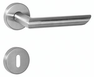 Dveřní kování Lienbacher Bormio (nerez mat), klika-klika, Otvor pro obyčejný klíč BB, Lienbacher nerez mat