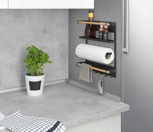Multifunkční kuchyňská police MAGNA, úchyt na papírové kuchyňské ručníky