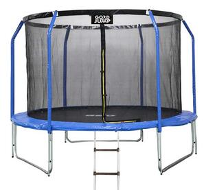 GoodJump GoodJump 3UPVC modrá trampolína 305 cm s ochrannou sítí + žebřík - Inside