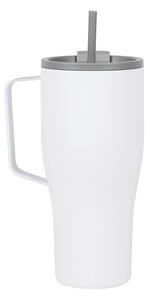 Velký nerezový termohrnek Eos, 800ml, Vinga, bílý