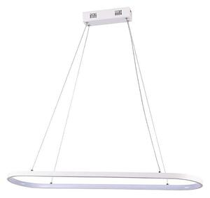LED Lustr na lanku LED/24W/230V 3000K bílá