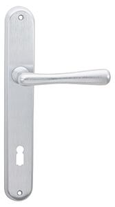 Dveřní kování COBRA ELEGANT (OCS), klika-klika, WC klíč, COBRA OCS (chrom matný), 72 mm