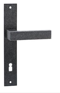 Dveřní kování COBRA BADEN (R), klika-klika, Otvor pro obyčejný klíč BB, COBRA R (rustik), 72 mm