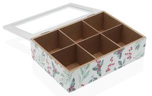 Krabice na čaj Versa Acebo Dřevo 17 x 7 x 24 cm