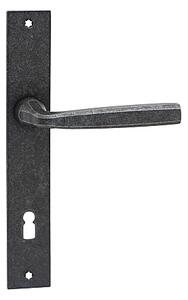 Dveřní kování COBRA SALZBURG (R), klika-klika, Otvor pro obyčejný klíč BB, COBRA R (rustik), 72 mm