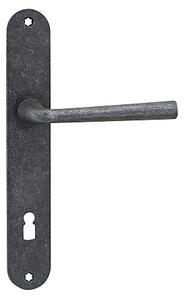 Dveřní kování COBRA BURG (K), klika-klika, Otvor pro obyčejný klíč BB, COBRA K (kované kování), 90 mm