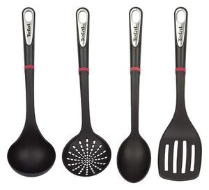 Tefal - Sada kuchyňského náčiní 4 ks INGENIO černá
