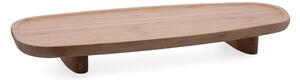 Podnos na aperitivy Bidasoa Bambu Kaštanová Dřevo 40 x 15,5 x 4,8 cm
