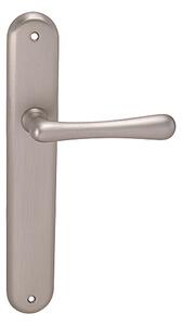 Dveřní kování MP Elegant (NP), klika-klika, Otvor pro obyčejný klíč BB, MP NP (nikl perla), 72 mm