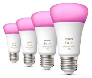 SADA 4x LED Stmívatelná žárovka Philips Hue WACA E27/6,5W/230V 2000-6500K
