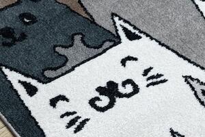 Dywany Łuszczów Dětský kusový koberec Fun Gatti Cats multi - 80x150 cm