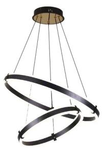 LED Stmívatelný lustr na lanku LED/140W/230V 3000-6500K + dálkové ovládání