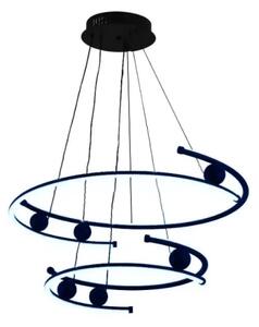 LED Stmívatelný lustr na lanku LED/80W/230V 3000-6500K + dálkové ovládání