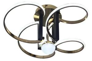 LED Stmívatelný přisazený lustr LED/80W/230V 3000-6500K + dálkové ovládání