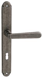 Dveřní kování MP Alt Wien (OGA), klika-klika, Otvor pro obyčejný klíč BB, MP OGA (antik šedá), 72 mm