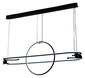 LED Stmívatelný lustr na lanku LED/95W/230V 3000-6500K + dálkové ovládání