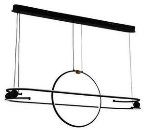 LED Stmívatelný lustr na lanku LED/95W/230V 3000-6500K + dálkové ovládání
