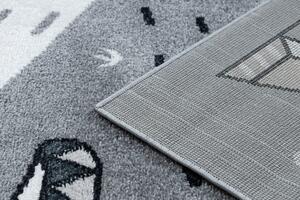 Dětský kusový koberec Fun Indian grey - 160x220 cm