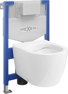 Mexen Fenix XS-F, podomítkový modul a závěsné WC Carmen, bílá, 6803388XX00