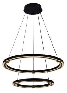 LED Stmívatelný lustr na lanku LED/130W/230V 3000-6500K + dálkové ovládání