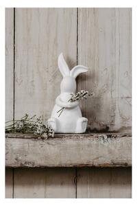 Velikonoční dekorace zajíček Elias White 19 cm Storefactory Scandinavia