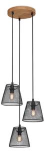 Briloner 4074-035 - Lustr na lanku TAUNUS 3xE14/40W/230V kaučukovník
