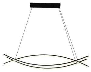 LED Stmívatelný lustr na lanku LED/70W/230V 3000-6500K + dálkové ovládání